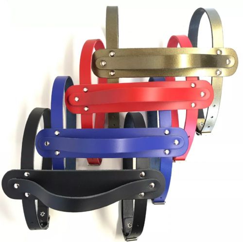 Leather Carrier Straps with Handle - for Picnic / Travel Rugs / Yoga Mats